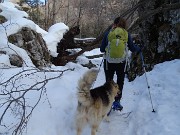 CORNAGERA e POIETO innevati ad anello da Aviatico (21febb21) - FOTOGALLERY